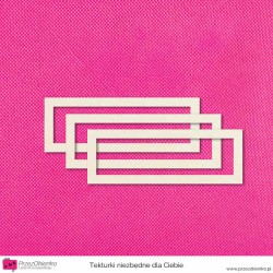 Shaker box prostokąt 17x6