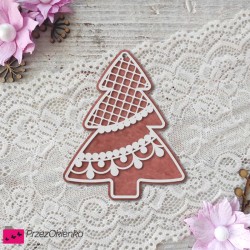 Choinka a'la piernik 02 (warstwowa, dwukolorowa)