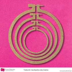 Zestaw 4 tamborków HDF