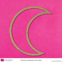 Księżyc HDF - do makramy