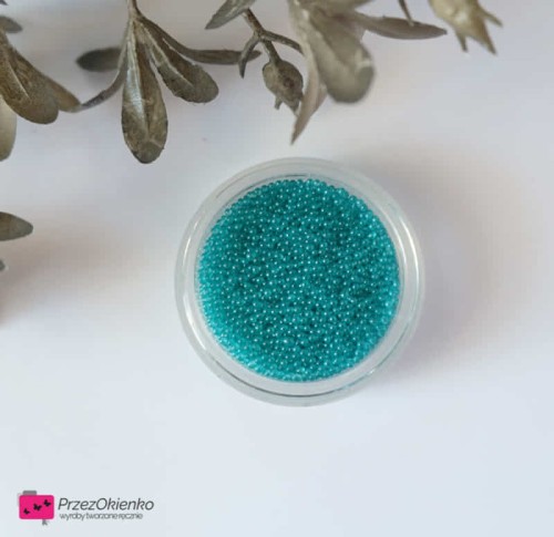 mikrokulki szklane kolorowe turkusowe.jpg