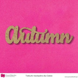Napis Autumn HDF
