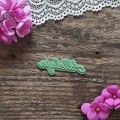 stempel gumowy napis Alleluja scrapbooking.jpg