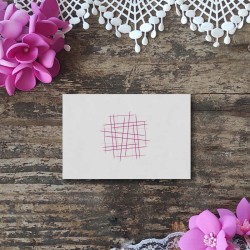 Stempel nieregularna kratka