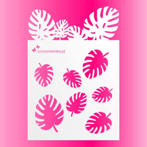 maska szablon liscie monstery scrapbooking.jpg