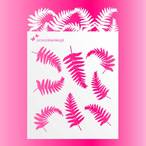 maska szablon liscie paproci scrapbooking.jpg