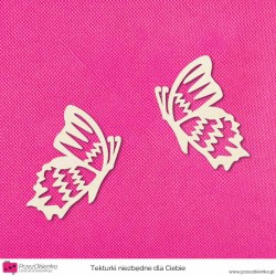 Motyl ażurowy – para