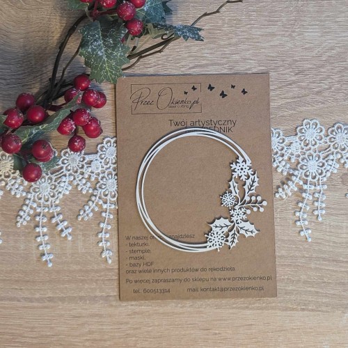 ramka okragła gałazki ostrorzewu i sniezynki 01.jpg