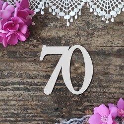 70 - duża cyfra
