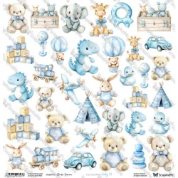 Baby 01 - arkusz do wycinania Scrap And Me