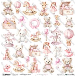 Baby 02 - arkusz do wycinania Scrap And Me