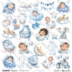 Baby 03 - arkusz do wycinania Scrap And Me