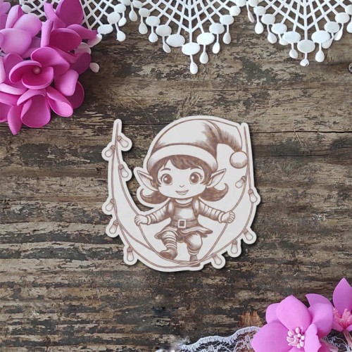 elf ze swiatelkami grawerowana tekturka.jpg