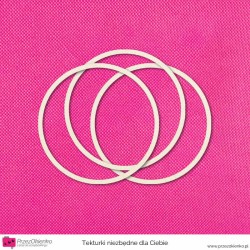 Zestaw 3 obręczy do shaker boxa koło 7cm