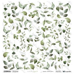 Leaves 18 - arkusz do wycinania Scrap And Me
