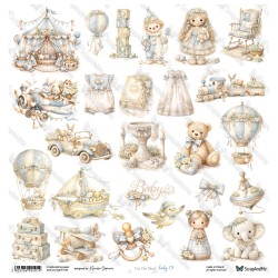 Baby 09 - arkusz do wycinania Scrap And Me