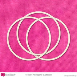 Zestaw 3 obręczy do shaker boxa koło 8cm