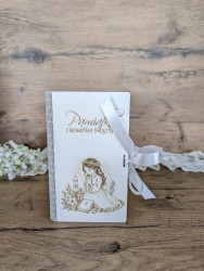 Pudełko tekturkowe na banknoty – dziewczynka