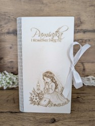 Pudełko tekturkowe na kartkę DL - dziewczynka