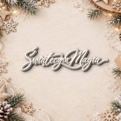Napis warstwowy „Świąteczna Magia”