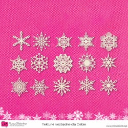 Śnieżynka 15 wzorów do wyboru