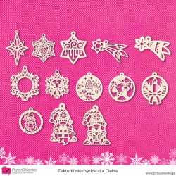 Ozdoba choinkowa – 13 wzorów do wyboru