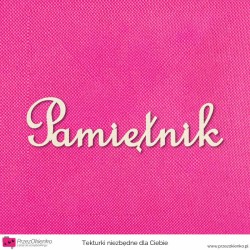 Napis “Pamiętnik” 04