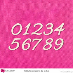 Dowolna cyfra od 0 do 9 wzór 01