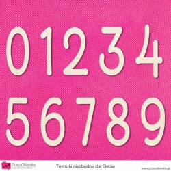 Dowolna cyfra od 0 do 9 wzór 03