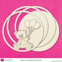 Shaker box – Miś z balonikami