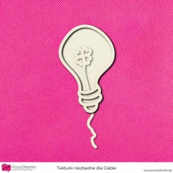 Shaker box - żarówka z koniczynką