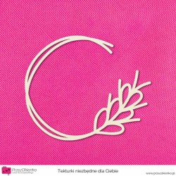 Ramka kłos wzór 01