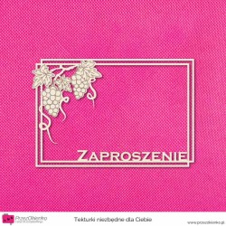 Panel komunijny - zaproszenie