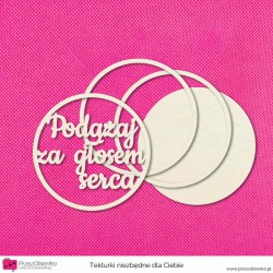 Shaker box “Podążaj za głosem serca”