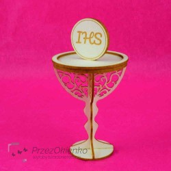 Kielich z hostią 3D wzór 01